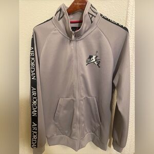 Nike Air Jordan Classic Full Zip Track Jacket Gray Men’s M